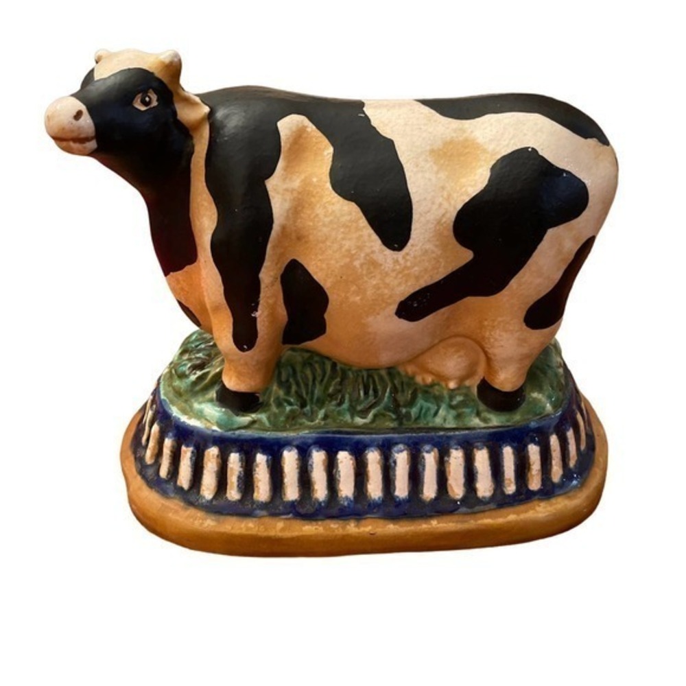 Vintage cow figurine